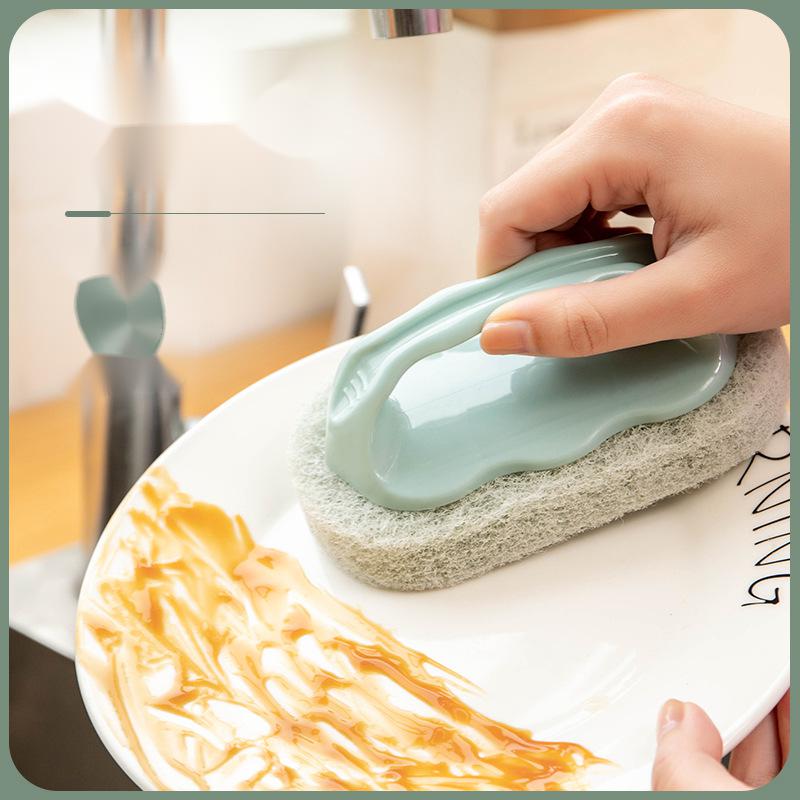 Hot sale Wholesale bathroom tile kitchen decontamination wash pot magic sponge wipe clean brush